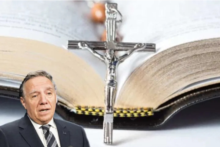 فرانسوا لوگو که خود را مدافع لائیسیته می‌داند، با انتشار توییتی در ستایش از کاتولیسیسم جنجال‌ساز شد